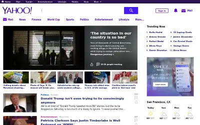 yahoo.com in 2018