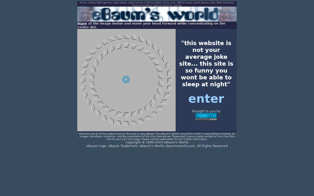 ebaumsworld.com in 2003