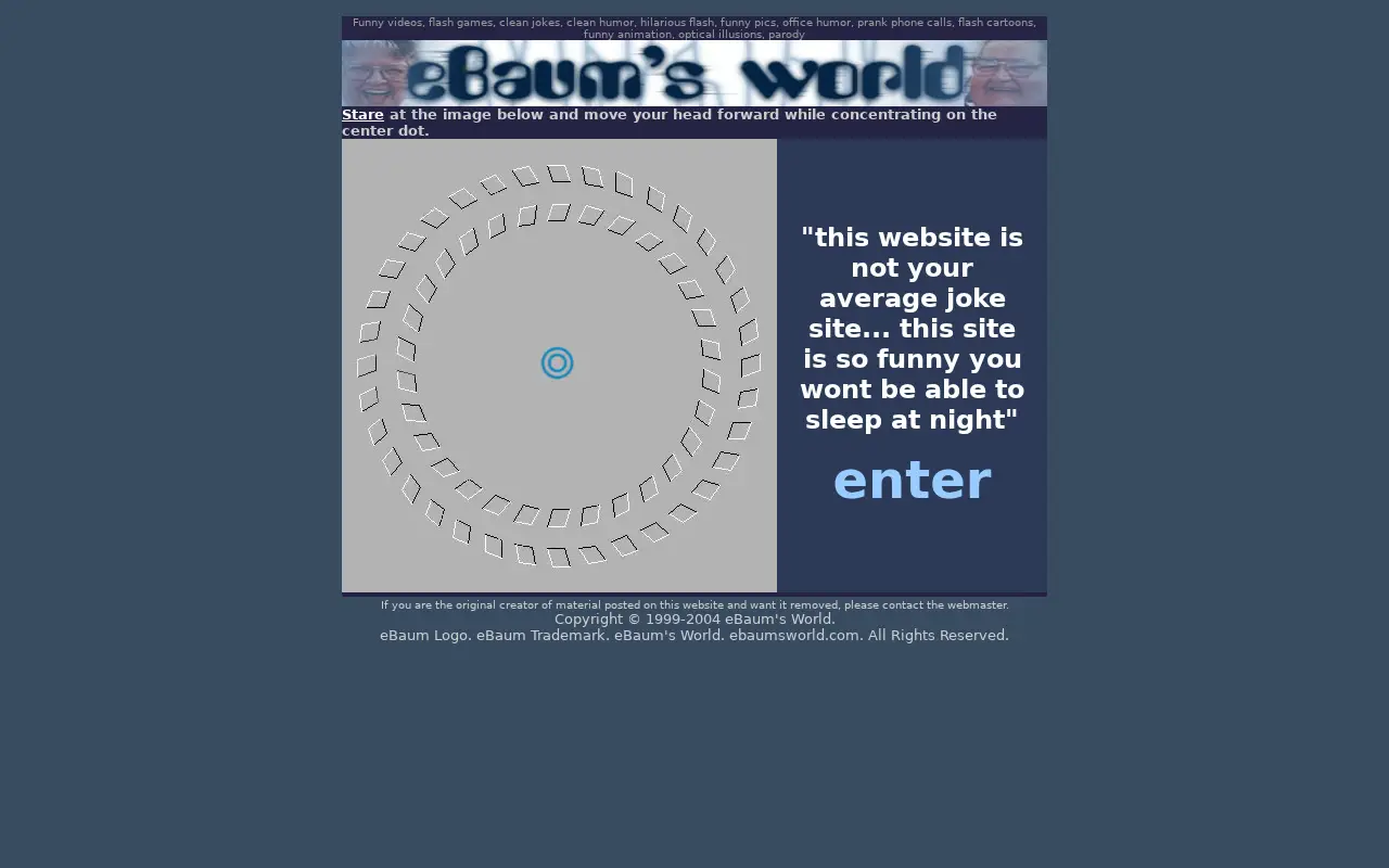 ebaumsworld.com in 2004