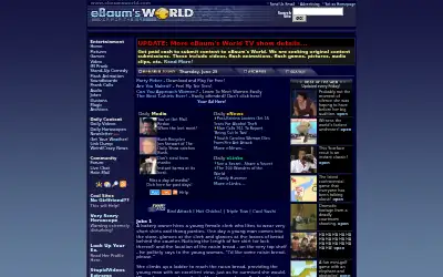 ebaumsworld.com in 2006
