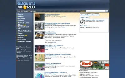 ebaumsworld.com in 2008
