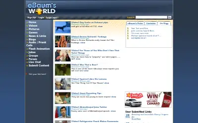 ebaumsworld.com in 2009