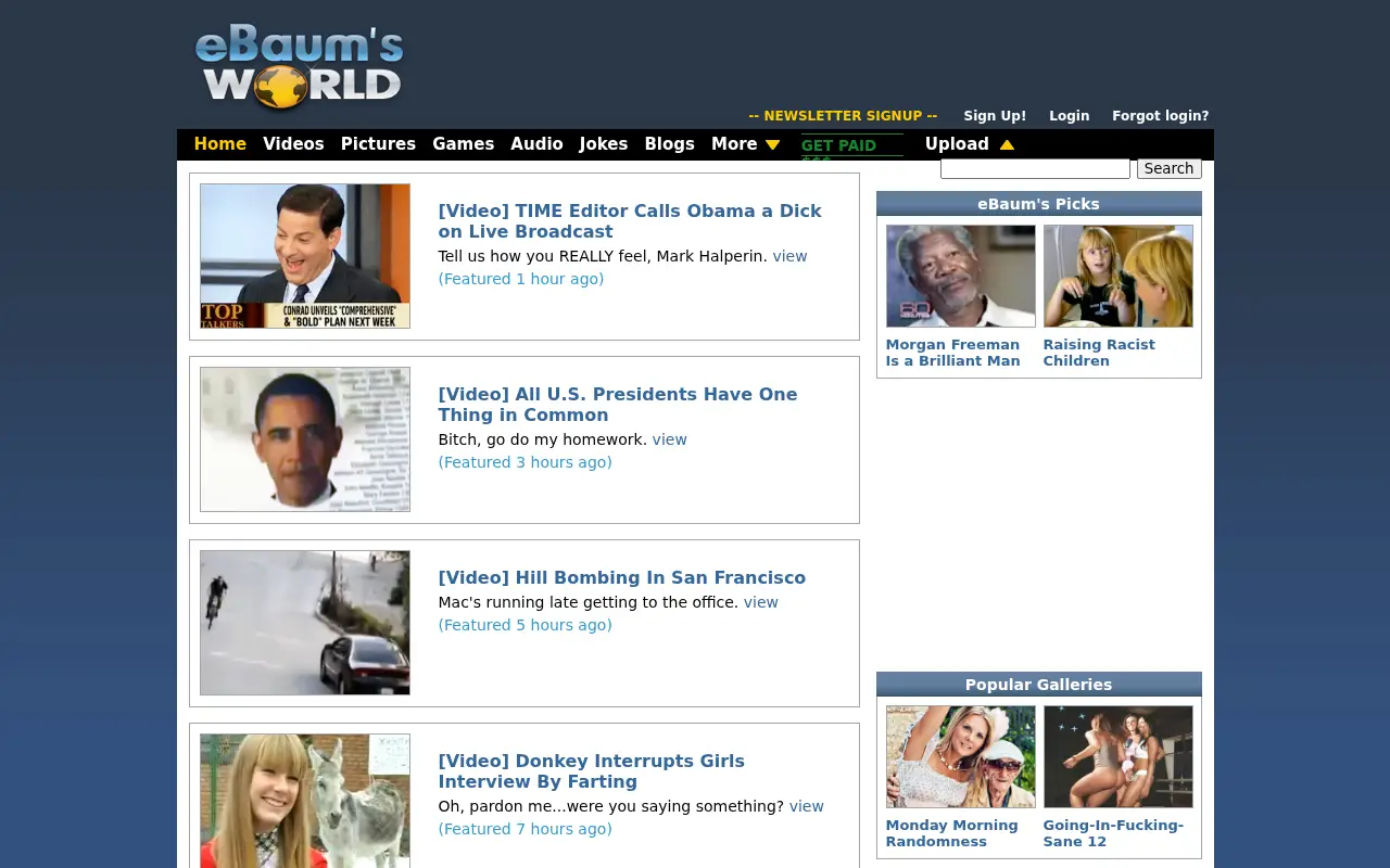 ebaumsworld.com in 2011