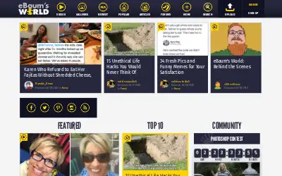 ebaumsworld.com in 2020