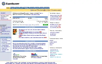 expedia.com in 2001