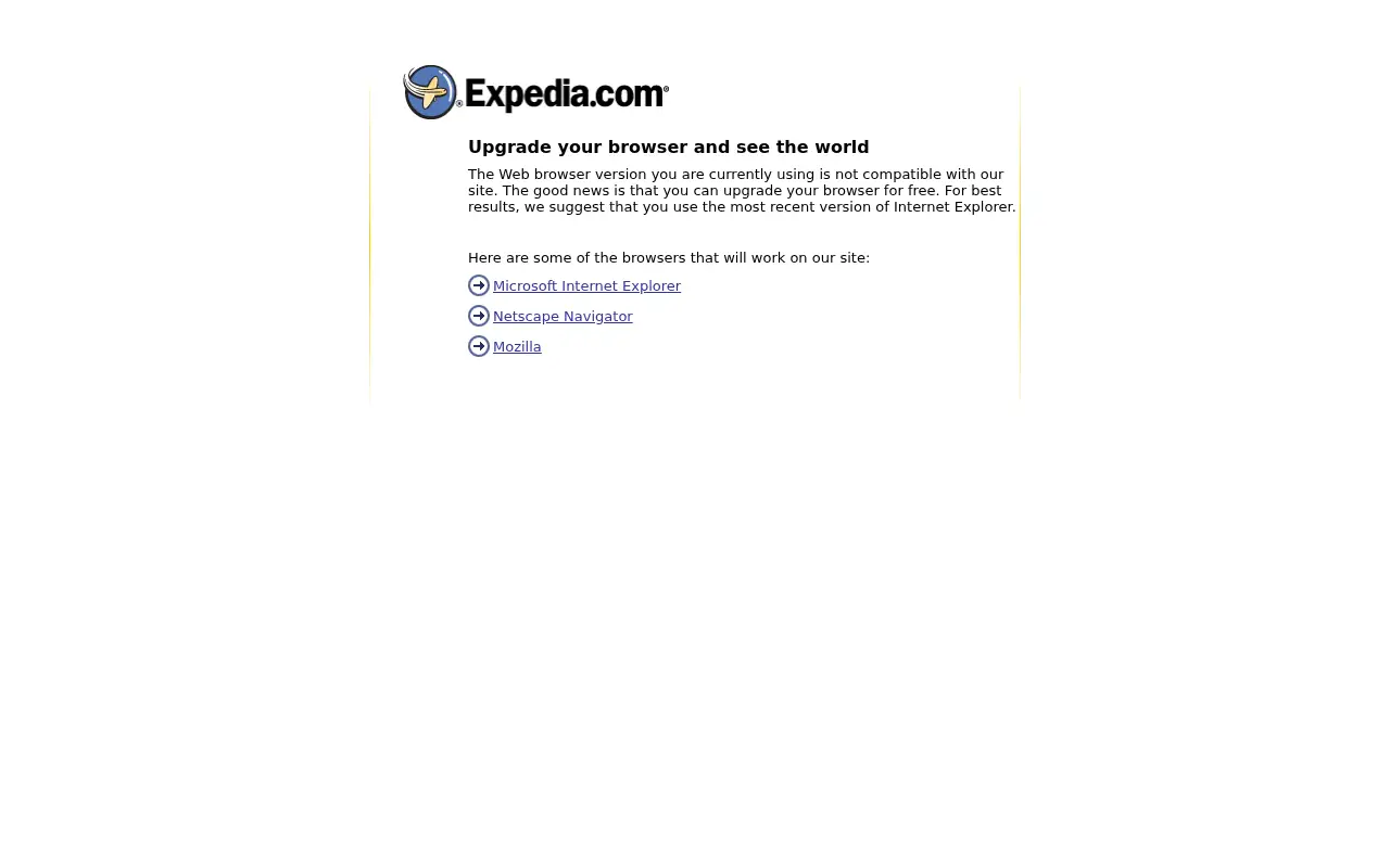 expedia.com in 2005