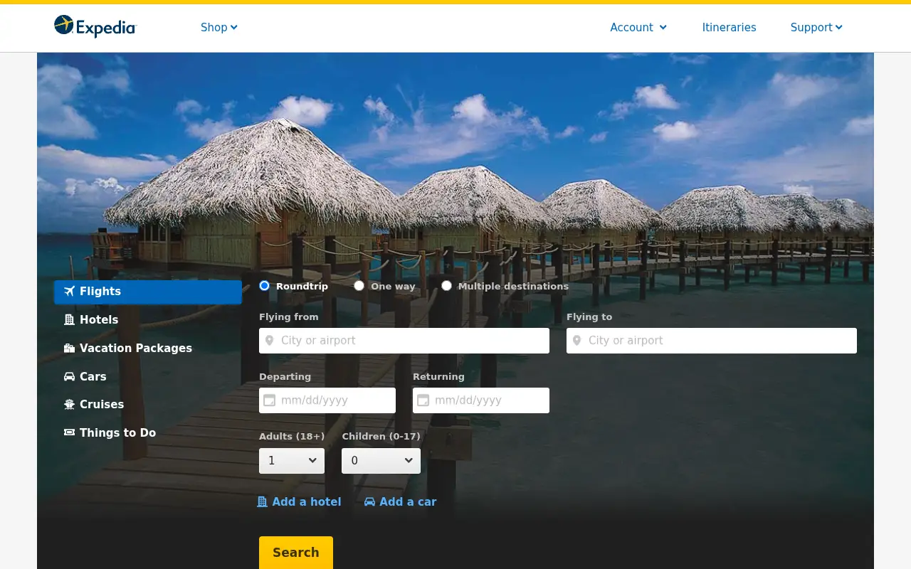 expedia.com in 2013