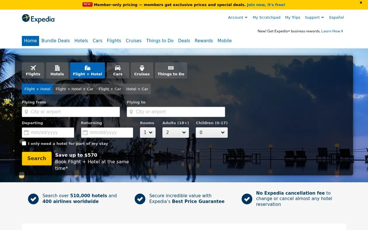 expedia.com in 2015