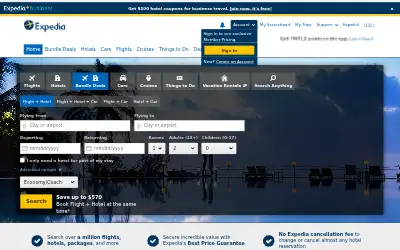 expedia.com in 2016