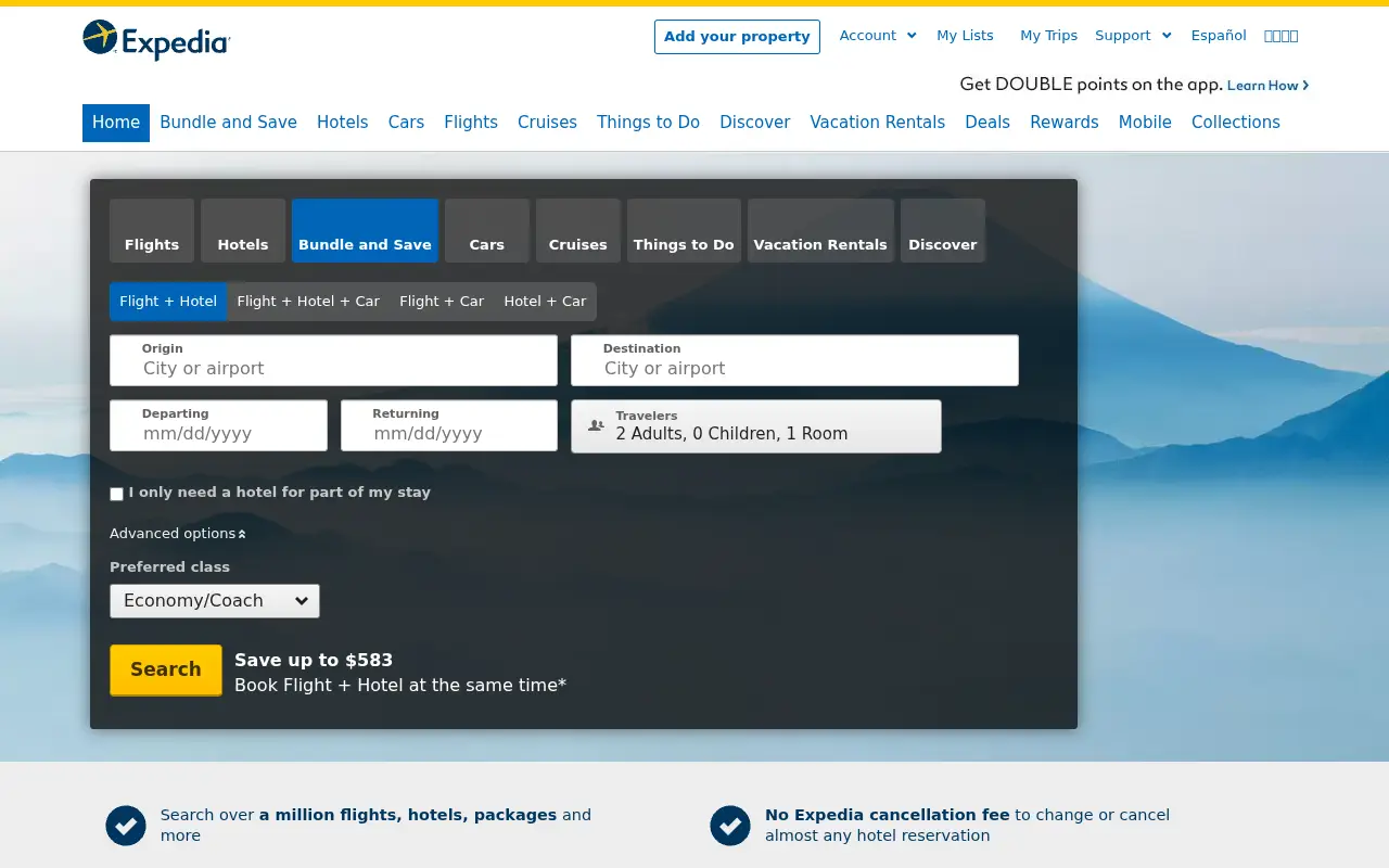 expedia.com in 2018
