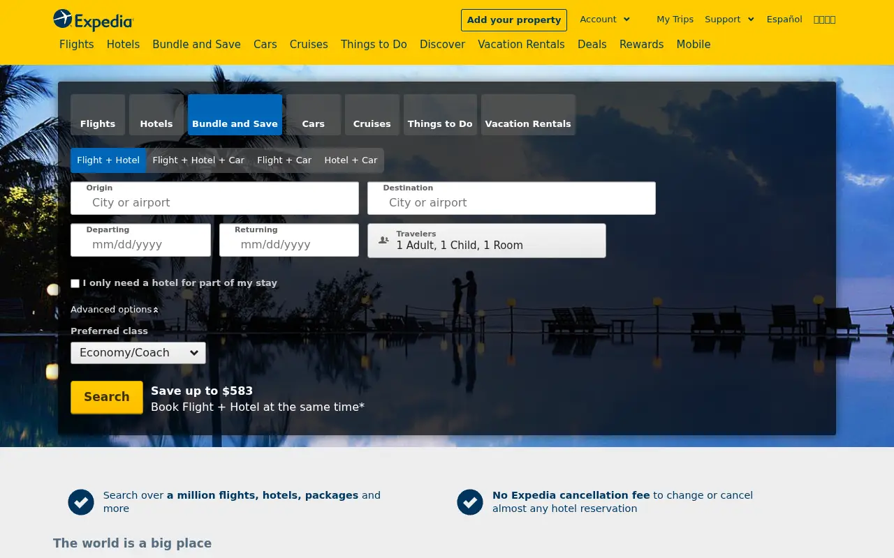 expedia.com in 2019