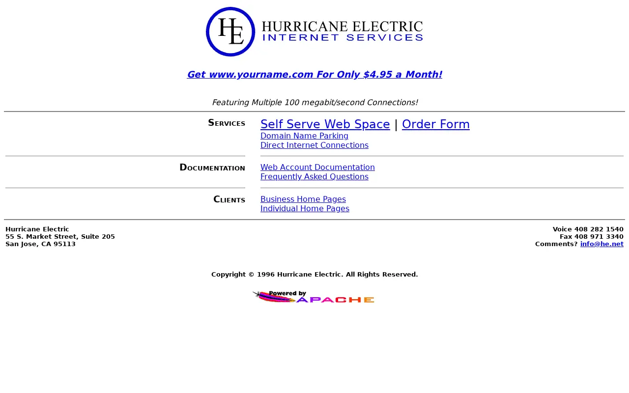 he.net in 1998