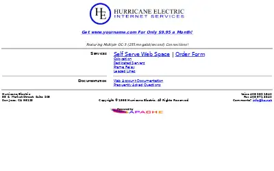 he.net in 1999