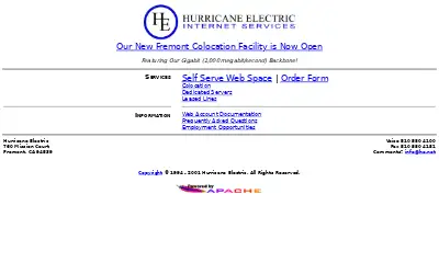 he.net in 2001