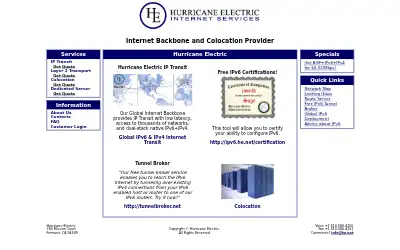 he.net in 2016