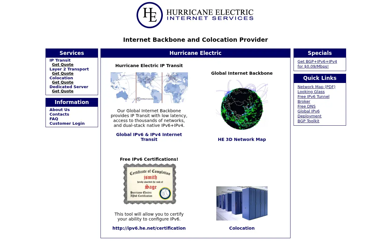 he.net in 2021