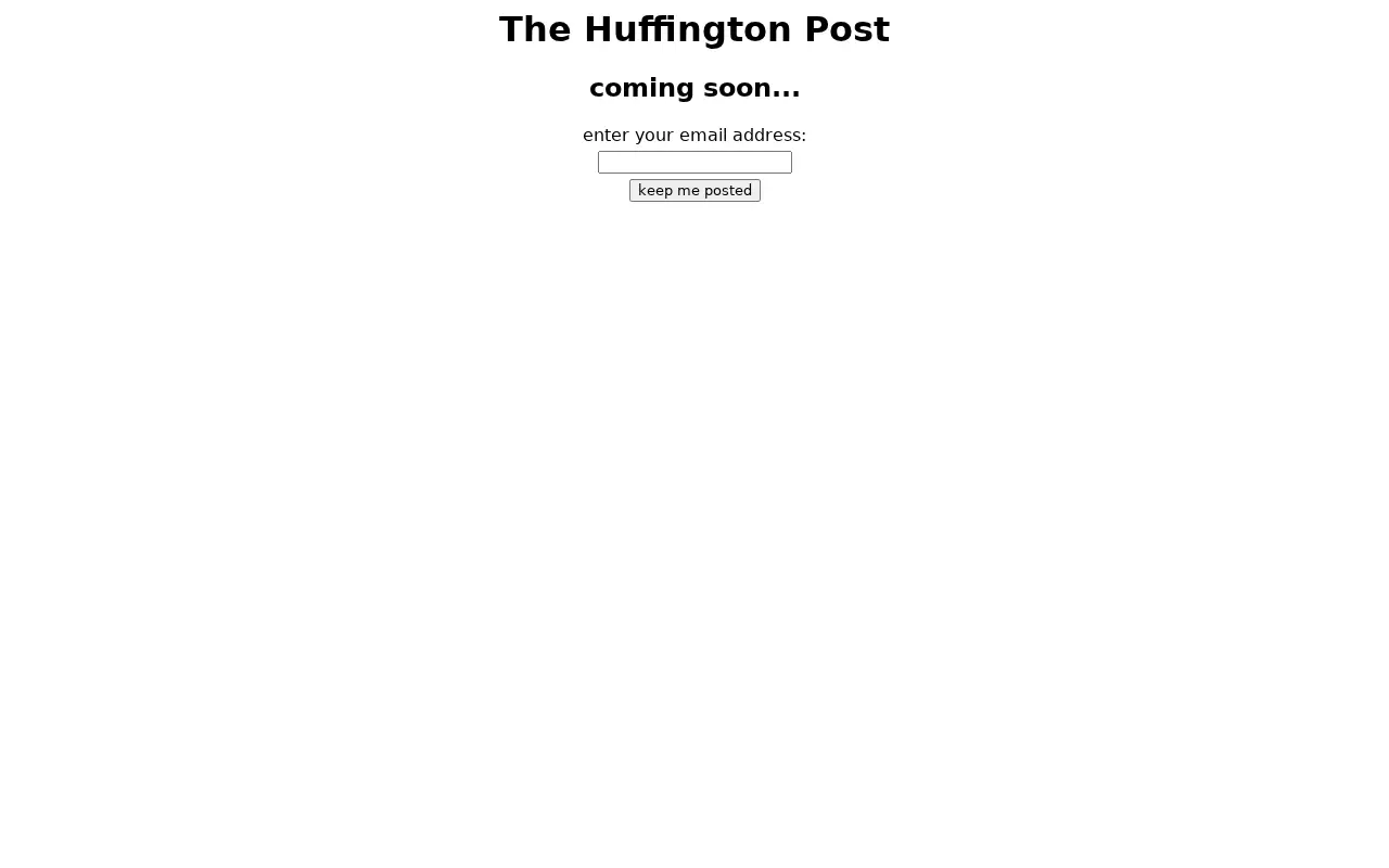 huffingtonpost.com in 2005