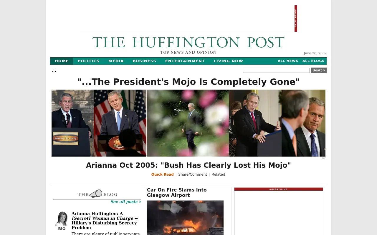 huffingtonpost.com in 2007