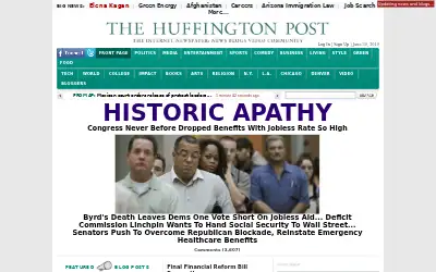 huffingtonpost.com in 2010