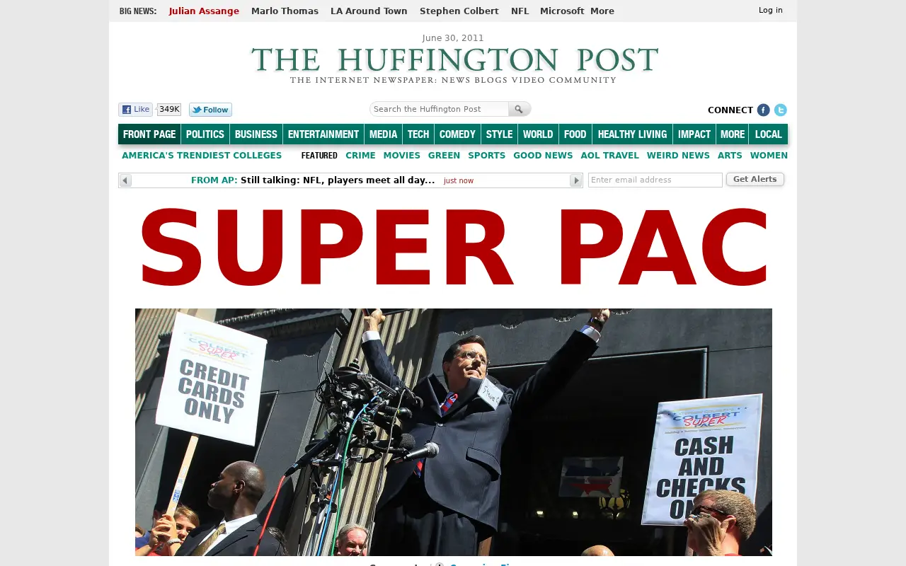 huffingtonpost.com in 2011