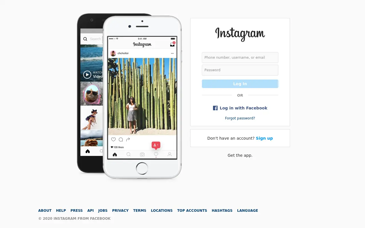instagram.com in 2020