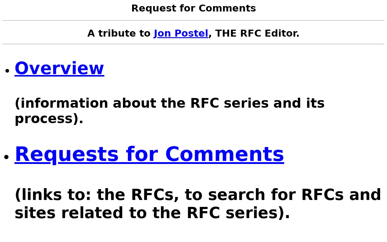 rfc-editor.org in 1998