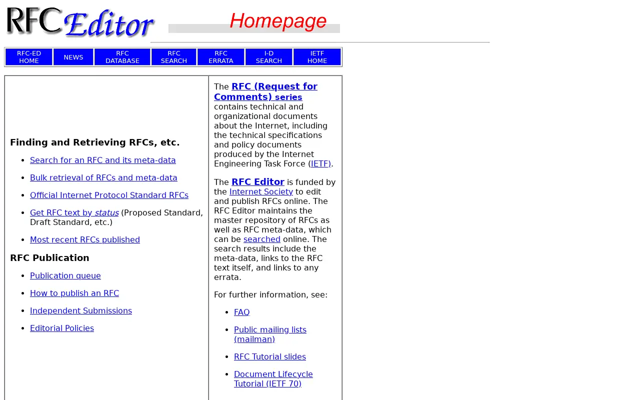 rfc-editor.org in 2008