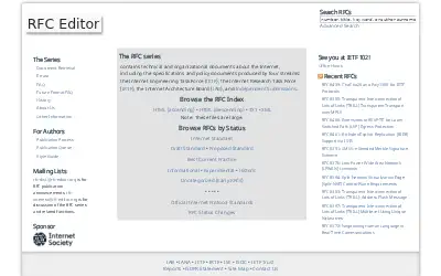 rfc-editor.org in 2018