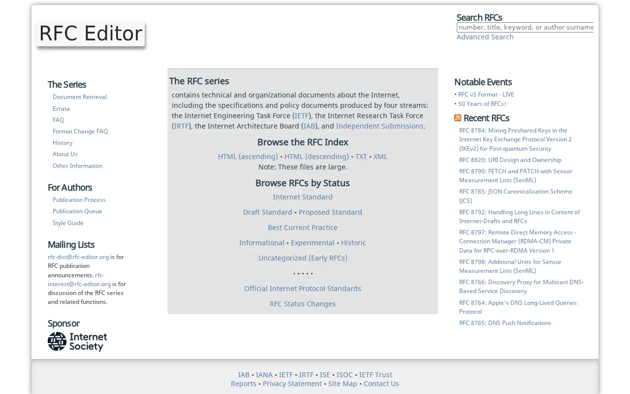 rfc-editor.org in 2020