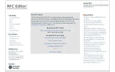 rfc-editor.org in 2025