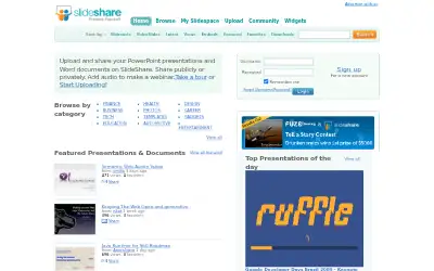 slideshare.net in 2009
