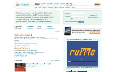 slideshare.net in 2010