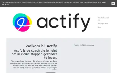 actify.nl in 2019