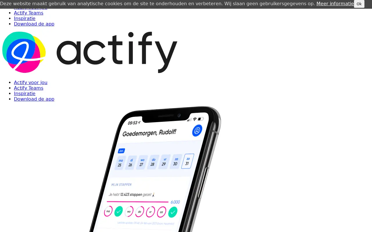 actify.nl in 2021