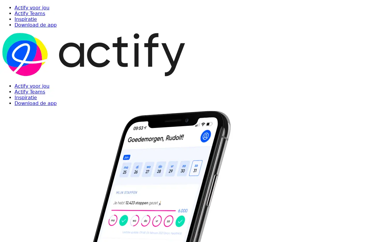 actify.nl in 2022