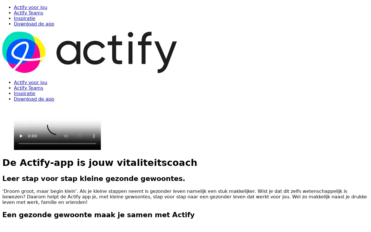 actify.nl in 2024