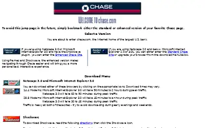 chase.com in 1996