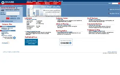 chase.com in 2005