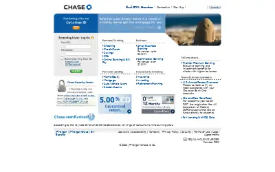 chase.com in 2006