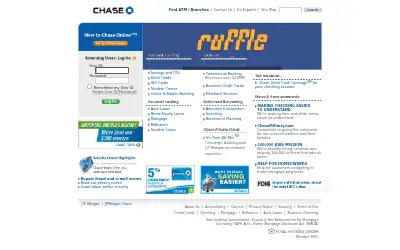 chase.com in 2012