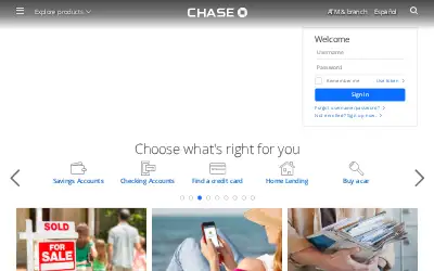 chase.com in 2017