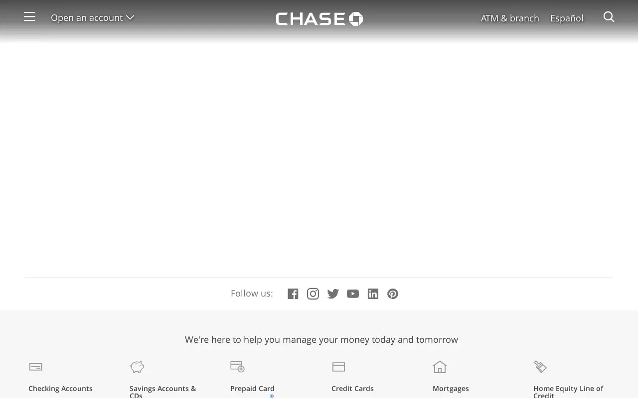 chase.com in 2019