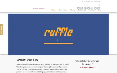 fineartsframing.com in 2012