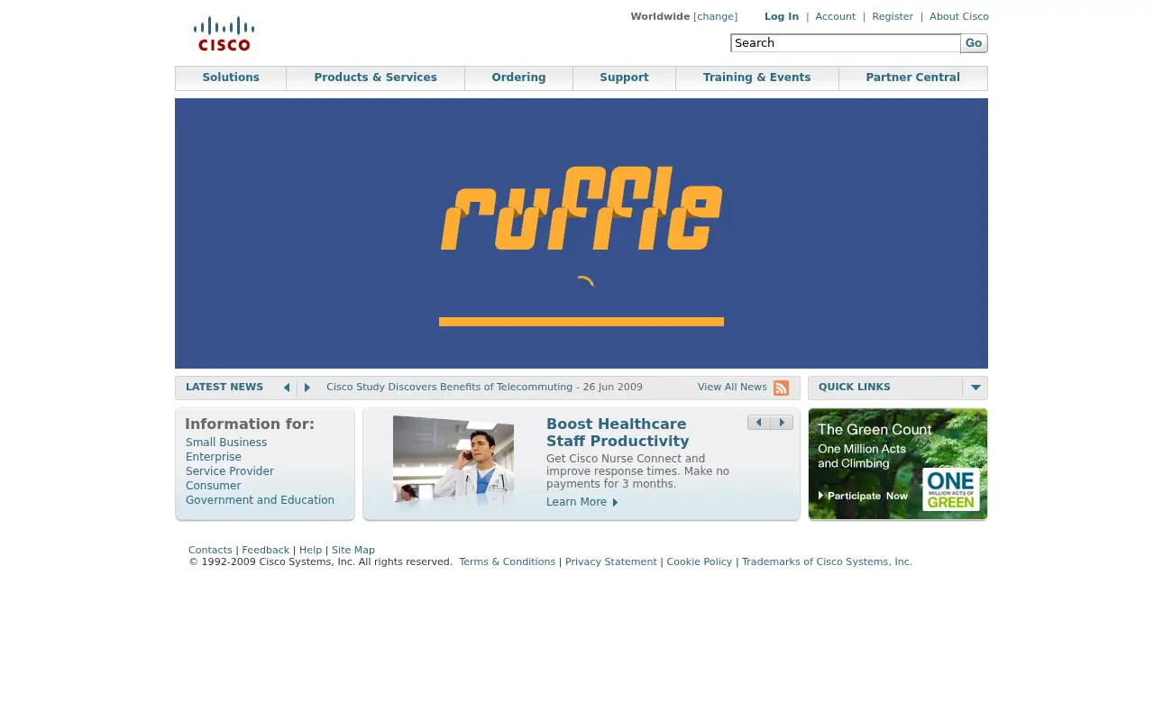 cisco.com in 2009