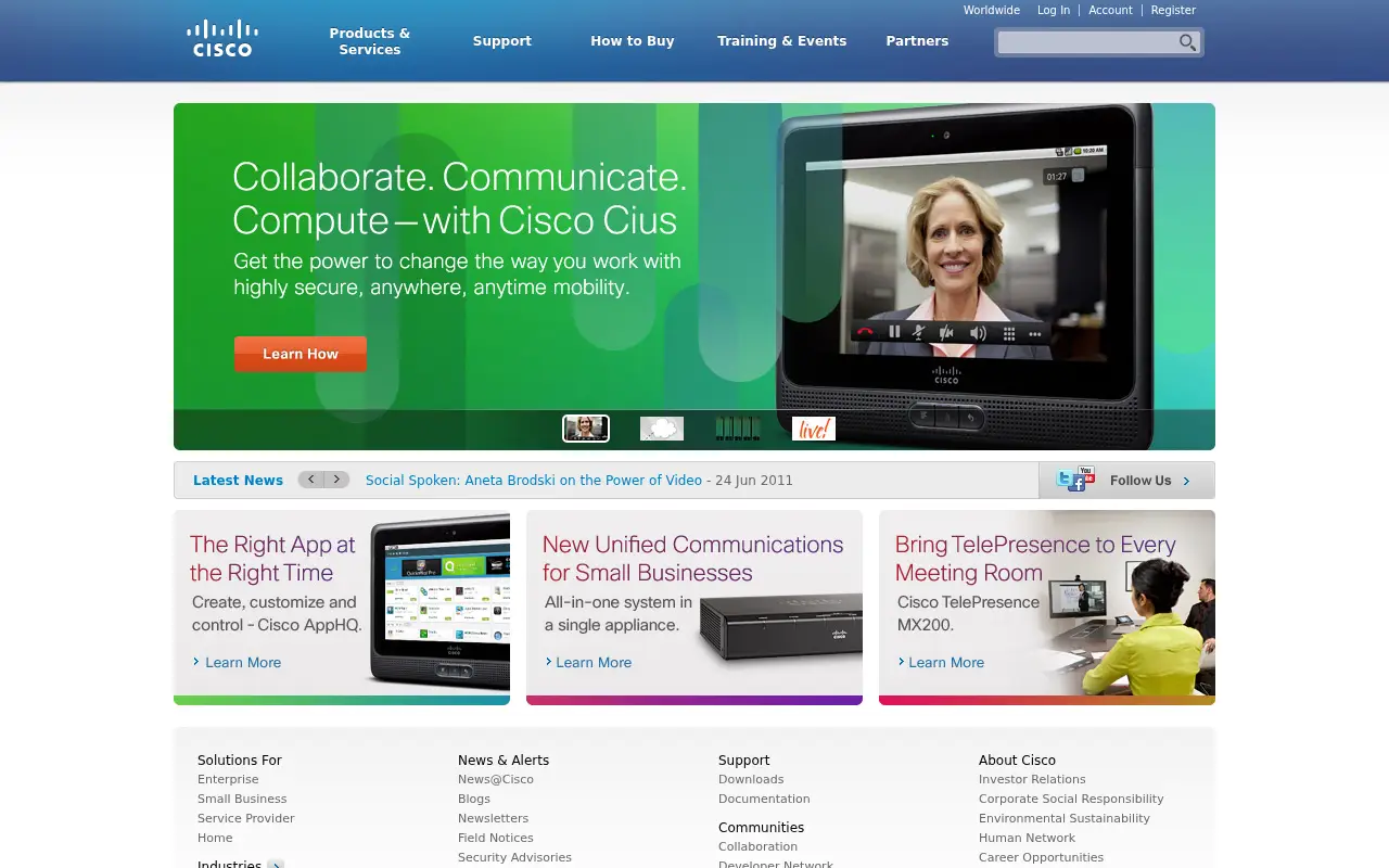 cisco.com in 2011
