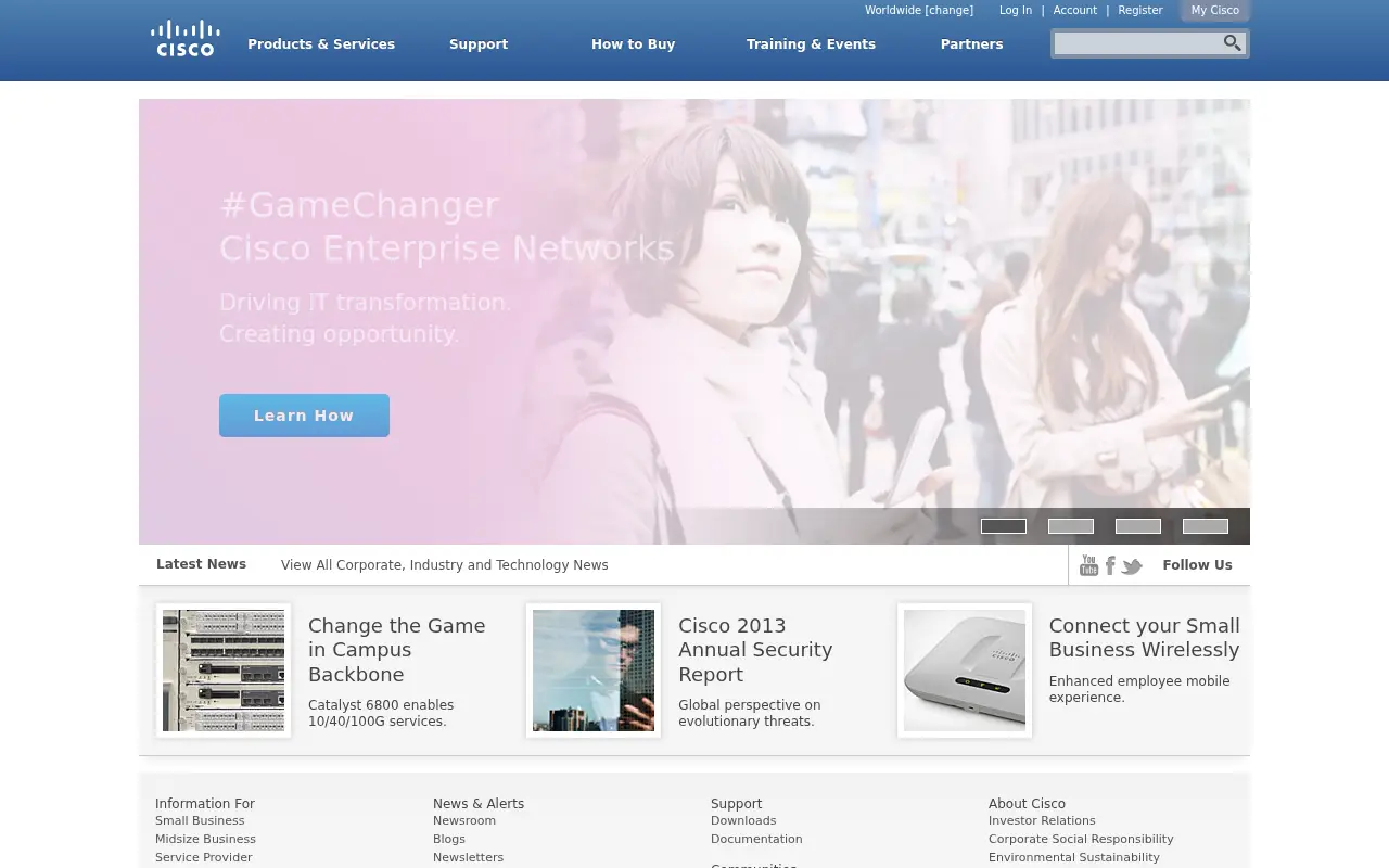 cisco.com in 2013
