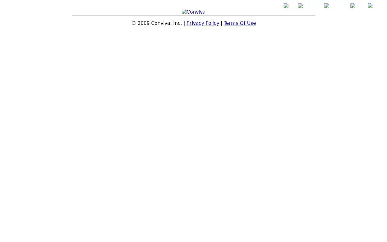 conviva.com in 2009