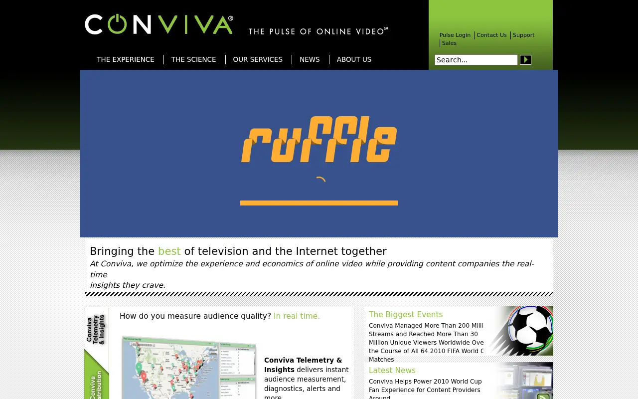 conviva.com in 2010