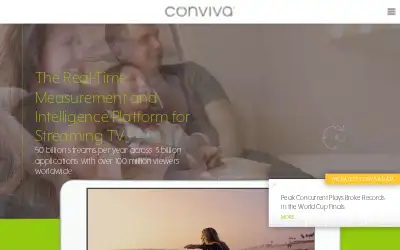 conviva.com in 2018