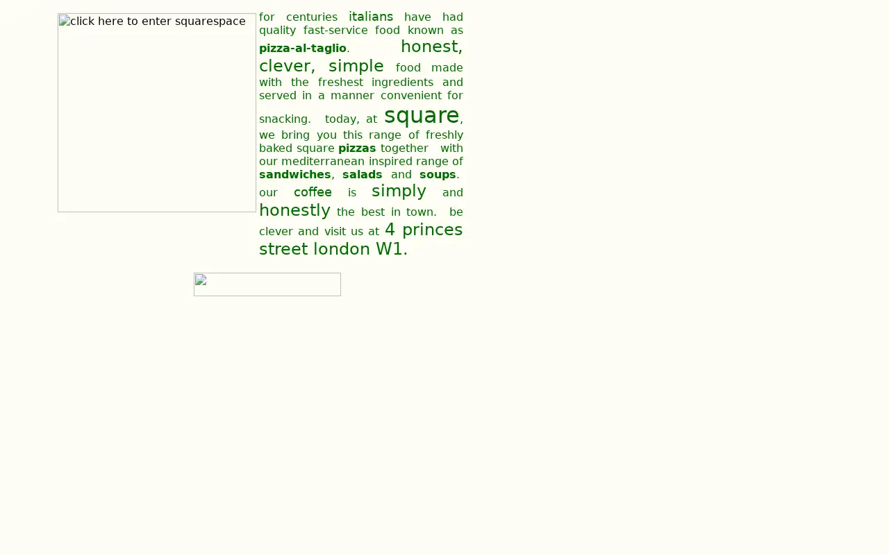squarespace.com on March 30, 2001
